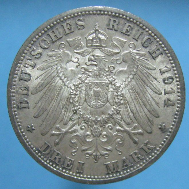 Lovely-1914-A-Drei-Mark